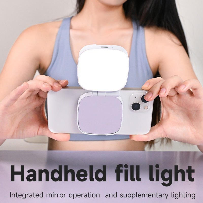 SnapShine™ – Magnetic Mirror Selfie Light